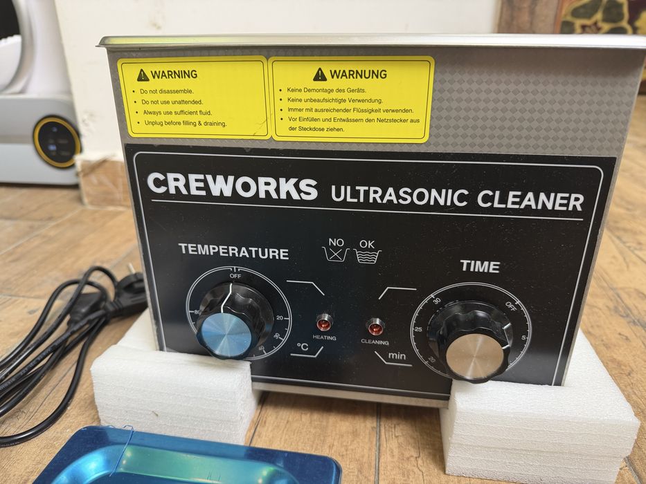 Maquina Limpeza Ultrassónico CREWORKS 3,2L – com Aquecimento