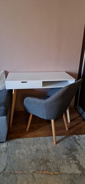 Biurko Tamholt i fotel Udsbjerg