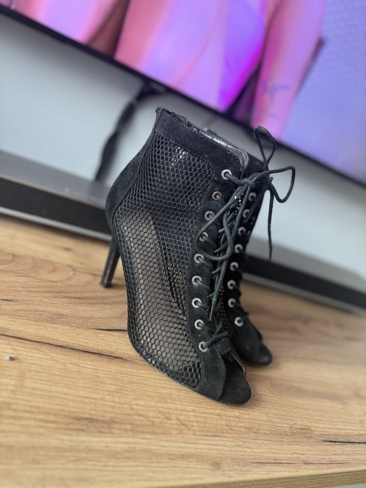 Buty na obcasie damskie, 37