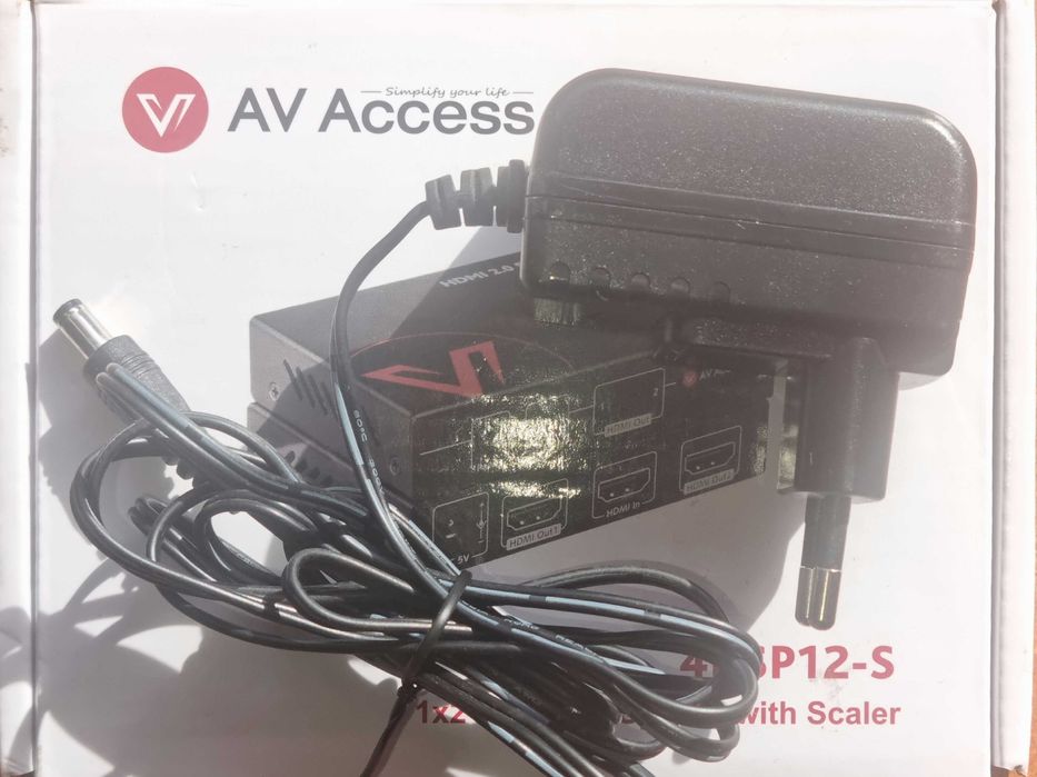 HDMI 2.0 Splitter, 1 Input, 2 Outputs, 4K64551605775490121