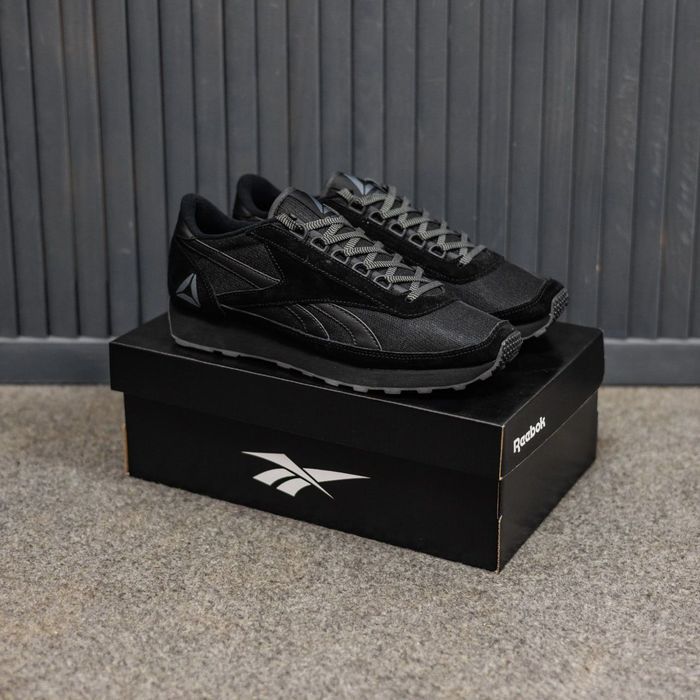 Кроссовки Reebok Classic All Black Мужские оригинал новые