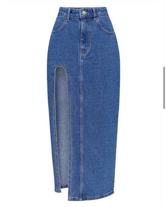 Джинсова спідниця cher17