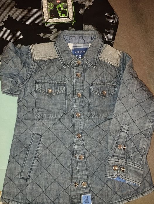 Zestaw bluza koszulka z długim rękawem 110