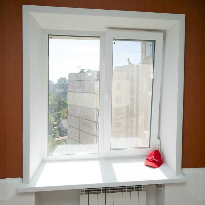 Откосы | Комплект із сендвіч-панелі на вікно до 20 см