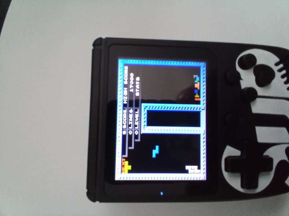 Consola jogos retro (Tetris clássico)