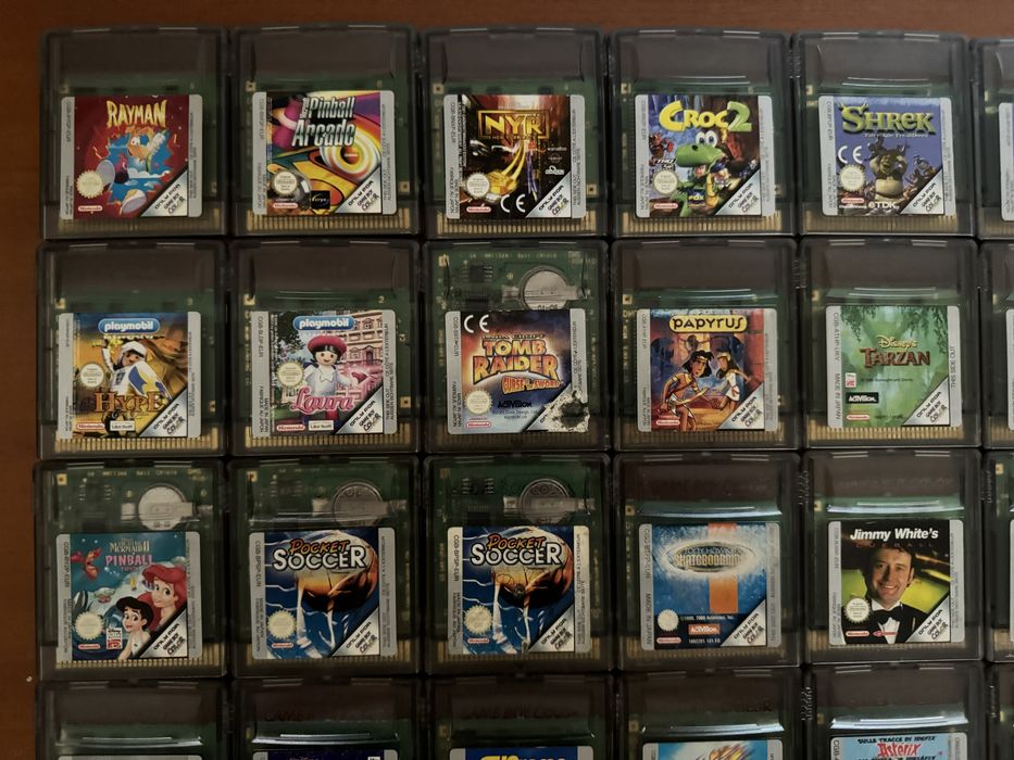 Jogos Nintendo GameBoy color