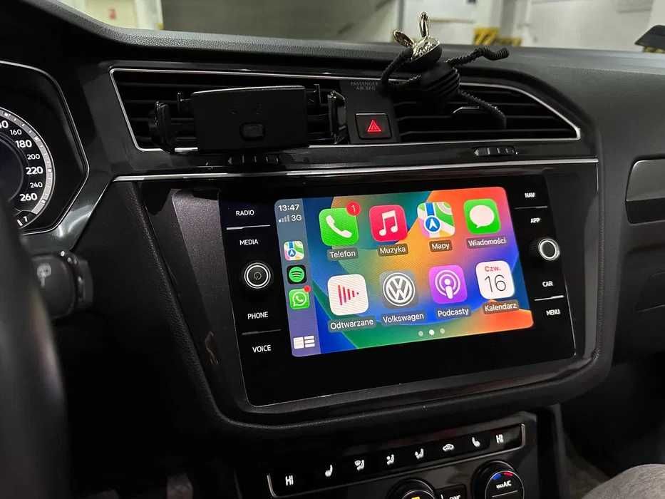 ZDALNA AKTYWACJA - Carplay Android Auto VW Audi Skoda Seat Cała Polska
