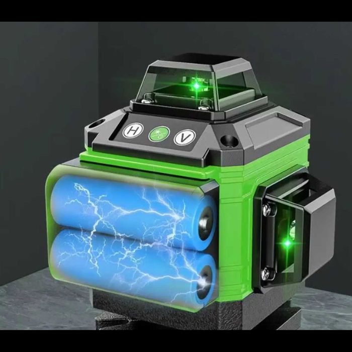 D32-Laser 16 linhas 360 com acessórios bolsa transporte duas baterias