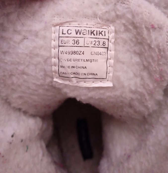 Зимові сапожки на дівчинку