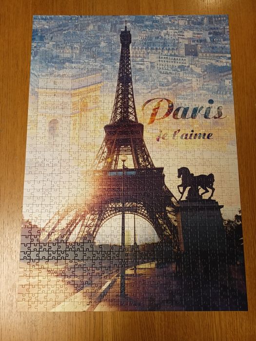 Puzzle Paryż 1000 elementów