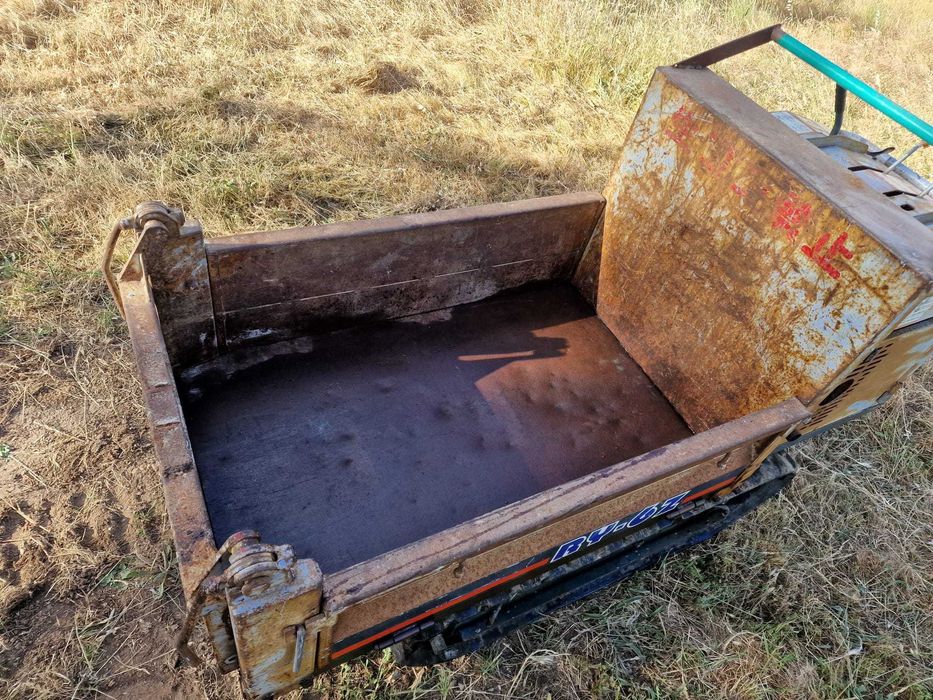 Mini dumper / Carro de mão de lagartas Kubota RY-6Z basculante