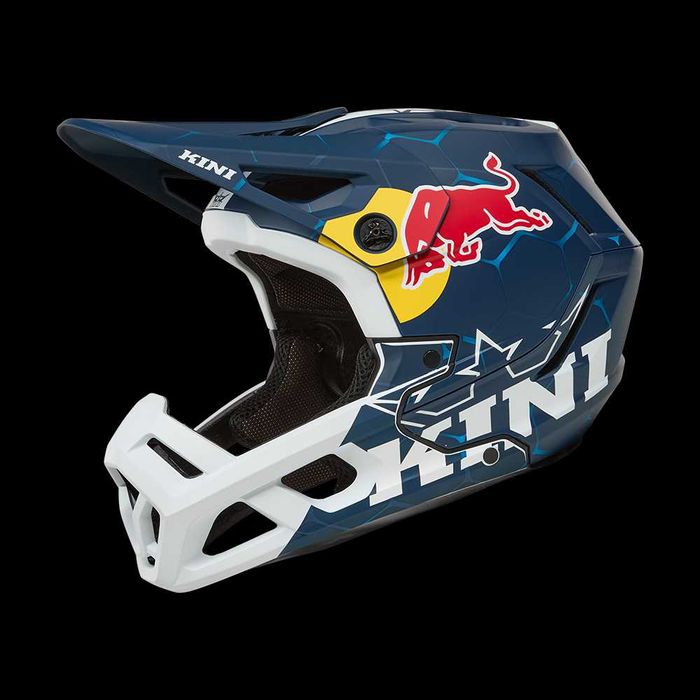 Kask rowerowy Kini Red Bull EC 1.0 bezpieczny MTB enduro DH S M L XL