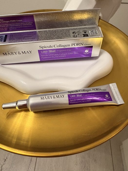 Sprzedam nowy krem mary may spicule collagen pdrn cream