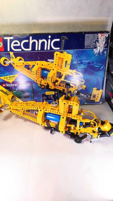 Lego 8299 technic search sub, łódź podwodna
