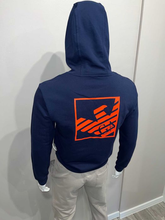 Bluza Emporio Armani męska granat S Okazja !!!