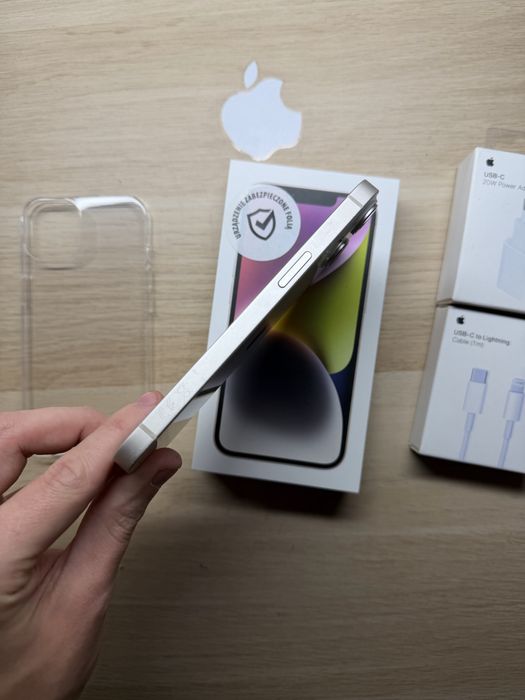 iPhone 14 256gb biały bateria 100% komplet