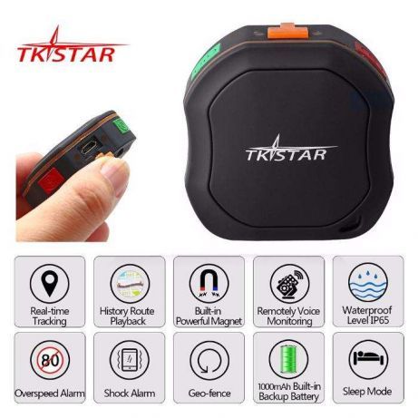 TKSTAR Авто Трекер GPS tracker для автомобиля машины контроль