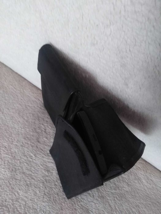 Pokrowiec (etui) dwukomorowy czarny
