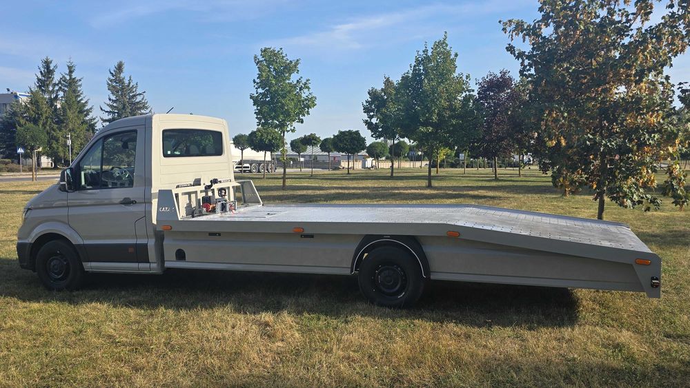 Volkswagen Crafter Man Zabudowa Autolaweta Laweta Najazd Aluminium