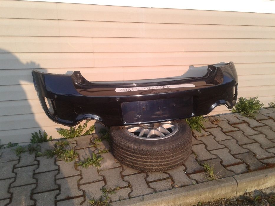 Zderzak Tył Tylny Tylni MINI COUNTRYMAN 2 Kombi Czarny Metalik BDB PDC