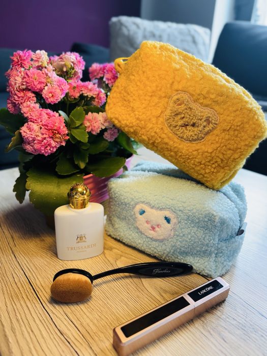 Teddy cosmetic bags handmade косметички