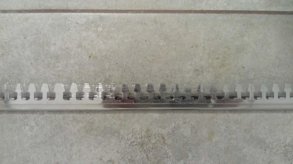 Profil dylatacyjny 2,5 metra CHROM (1 sztuka)