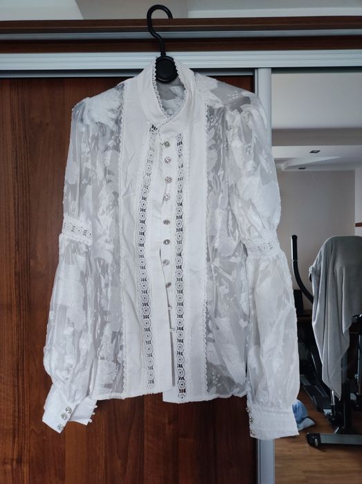 Nowa Bluzka koszula elegancka biała L