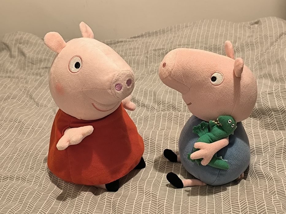 Maskotki Peppa i George