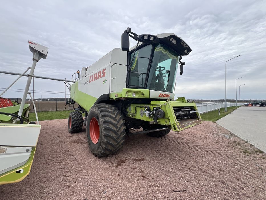 Claas Lexion 580 + Vario 9.1 m