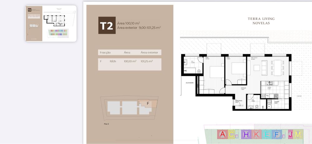 T2 novo penafiel com terraco de 100 metors
