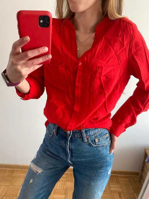 Czerwona koszula