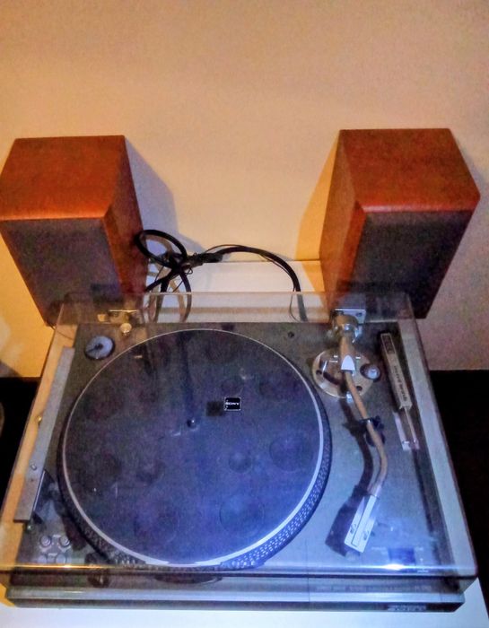 Vendo gira disco  Sony + colunas elipson, bom estado