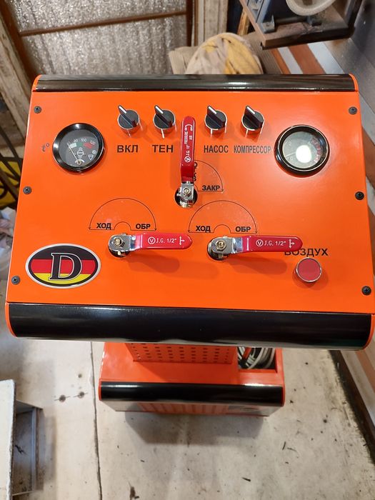 Стенд для промывки радиатора печки и всей охладительной системы