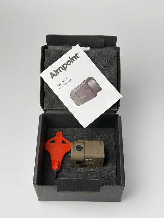 Коліматорний приціл Aimpoint Acro P-2 Tan (3.5MOA) Швеция Оригінал Tan