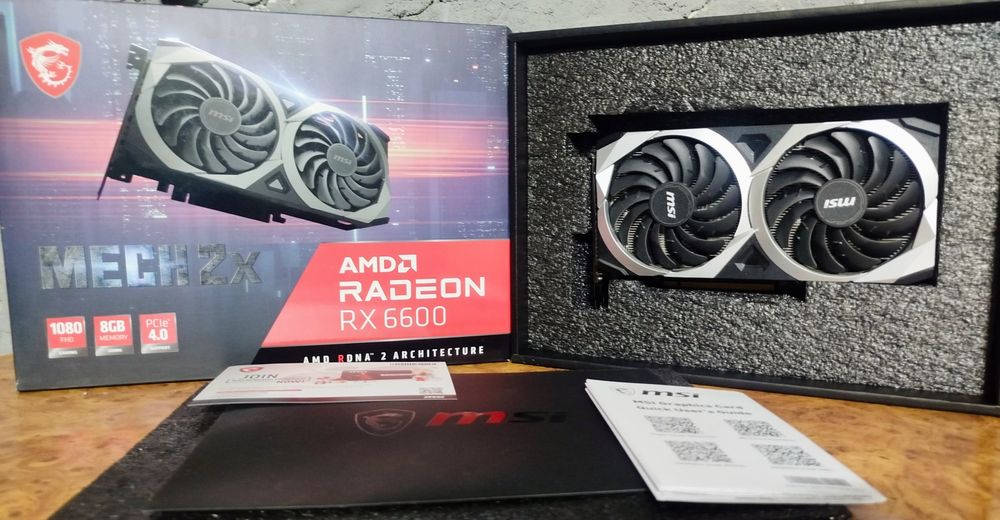 Відеокарта RX 6600