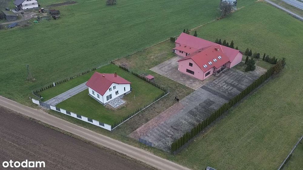 Dom wraz z lokalem użytkowym na działce o powierzchni 0,49 ha