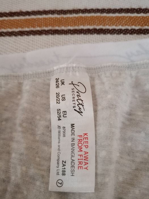 Firmowe majtki  puszystej Pani.