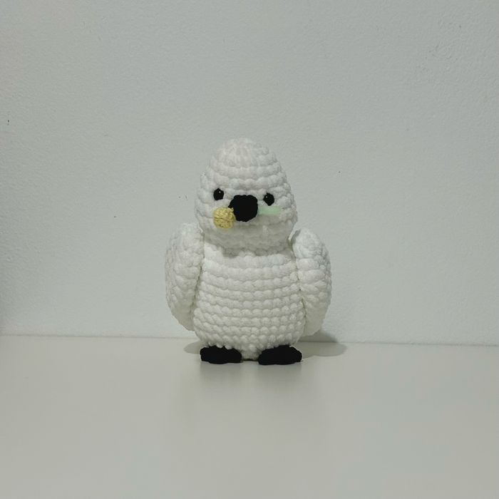 Peluche Crochet Pombo da Paz