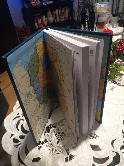 Nowy kalendarz kartkowy ksiazkowy   A5 2026. Planer organizer