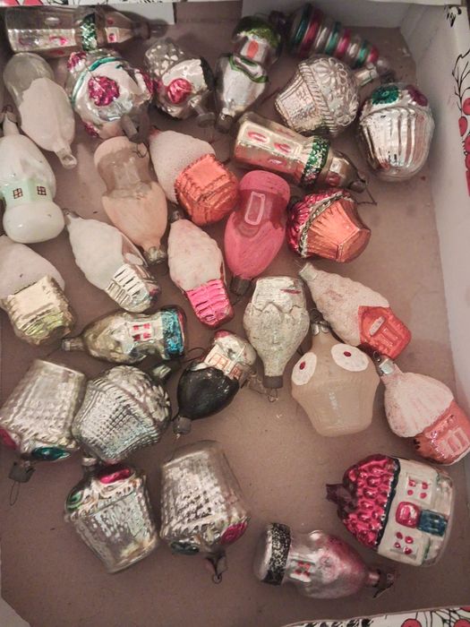 старые елочные игрушки