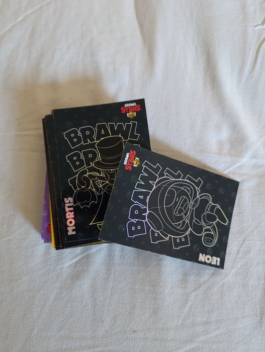 Cartas colecionáveis Brawl Stars