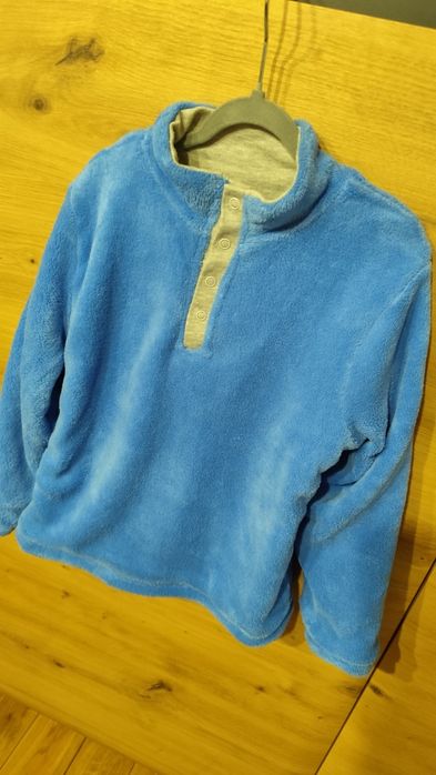 Bluza dwustronna nowa ciepła rekin