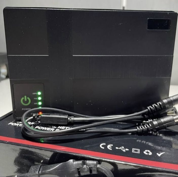 Повербанк для роутера, модема, DC1018Р ДБЖ UPS 10400 mAh 18W