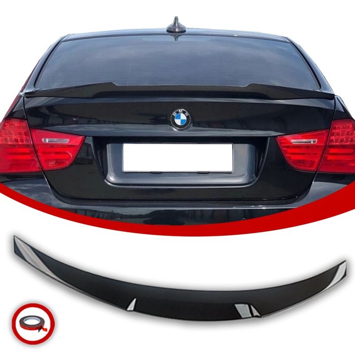 BMW E90 Lotka Spoiler Dokładka Tylna M4 Look Czarny Połysk