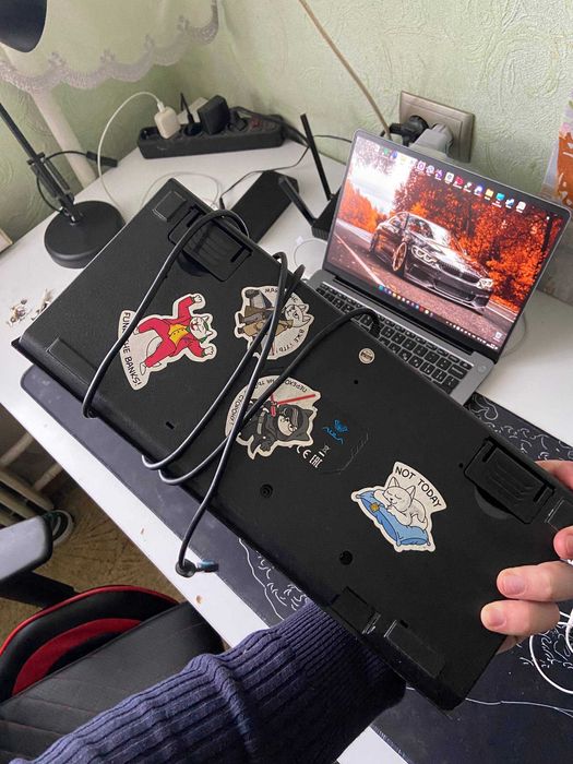 Механическая клавиатура AULA | под ремонт (залипают клавиши)