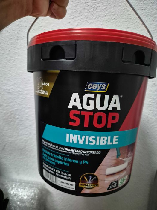 Membrana Impermeabilizante transitavel Ceys Aguastop transparente 4L