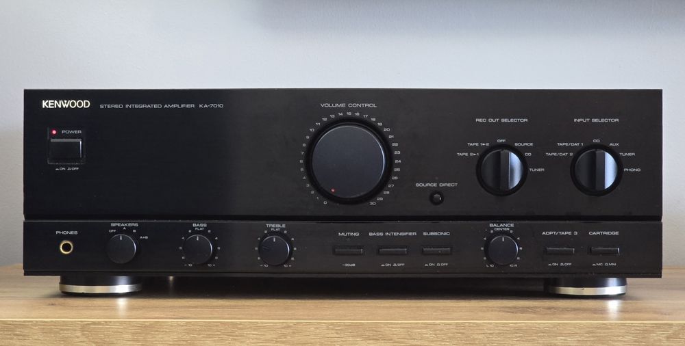 Kenwood KA-7010 Wzmacniacz Stereo / Dual Mono / Sanken / Elna For Audio