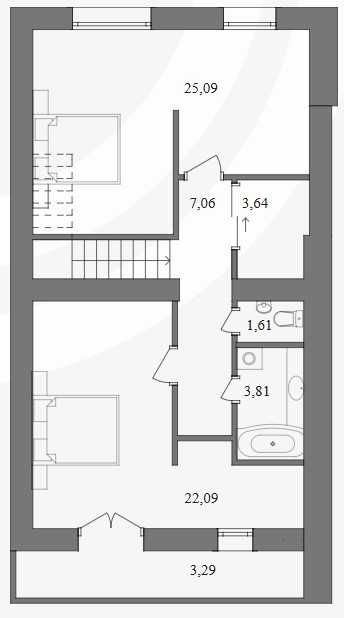 Є-ОСЕЛЯ. 4-к 2-рівнева квартира 147 кв.м. Від 27300 грн/міс. ЖК "ЯDRO"