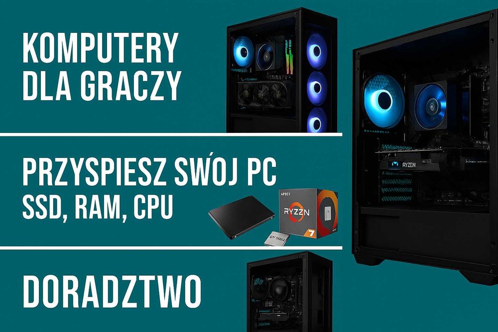 Profesjonalna modernizacja i składanie komputerów PC – Upgrade Center