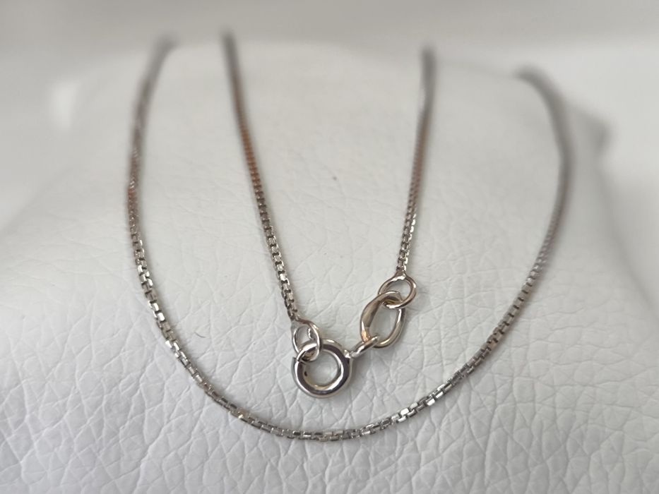 Цепочка из белого золота 40см, 1.75г